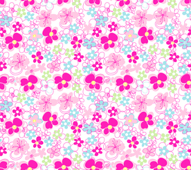 大牌抽象花朵花卉碎花