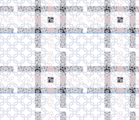 大牌精美格子乱花