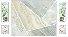 大理石几何背景