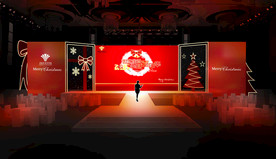新年舞台设计PSD