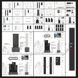 酒店标识深化施工