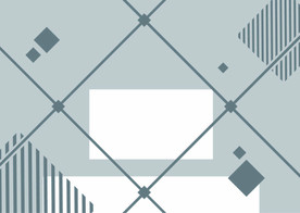 几何线条正方形