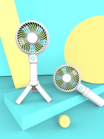 手持小风扇C4D建模3D模型