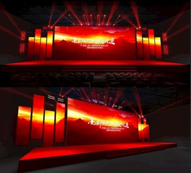 舞台设计PSD效果图