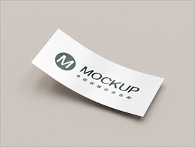 海报宣传单页样机