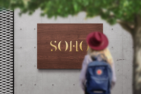 高端LOGO墙样机样机