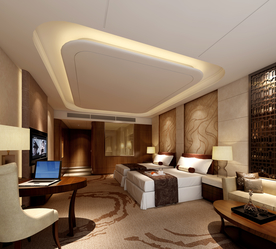 标准间 酒店标间 标间设计 客