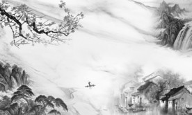 最新意境高端山水 TIF分层