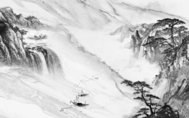 别墅大气唯美山水 TIF分层