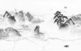 高清 意境高端山水 TIF分层