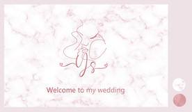 INS简约粉色大理石背景