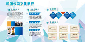 公司文化展板企业文化活动展示板