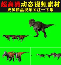 侏罗纪恐龙猛兽暴王龙暴龙视屏