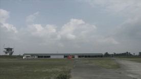 直升机训练场地降落