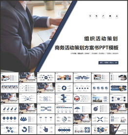 商务组织活动策划书计划书PPT