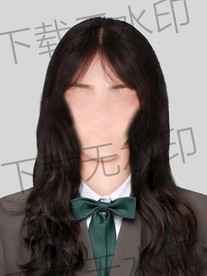 韩式证件照模板