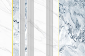 现代简约大理石纹爵士白背景墙