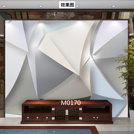 3D浮雕 意境轻奢背景墙