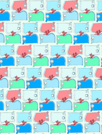 服装花型马头马鞍