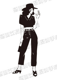 时尚女郎剪影