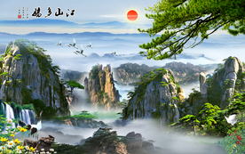 国画山水国画山水国画