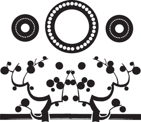 装饰画 墙面装饰 花的纹样 黑