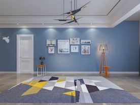 现代背景墙 客厅室内设计摄影墙