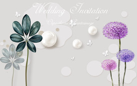 北欧现代背景墙