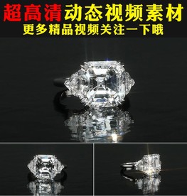 浪漫唯美水晶钻石爱情视频素材