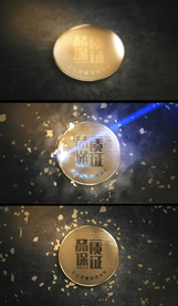 激光刻字LOGO演绎AE模版