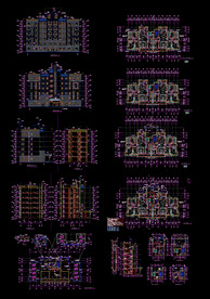 多层住宅建筑图纸
