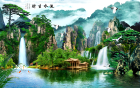 国画山水国画山水国画