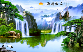 国画山水国画山水国画