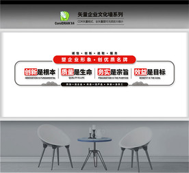 企业文化墙 企业文化标语