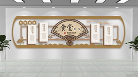 食堂文化墙珍惜粮食