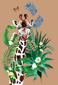 长颈鹿定位长裙