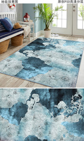 海洋风情欧式复古地毯