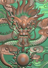 龙牌精雕图