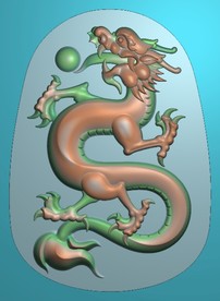 龙牌精雕图
