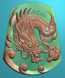 龙牌精雕图