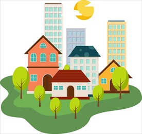 卡通风格世界栖息地活动日