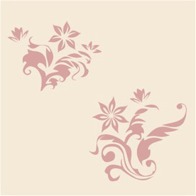 硅藻泥网板欧式现代中式花纹