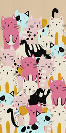 猫咪 小动物 叠高高