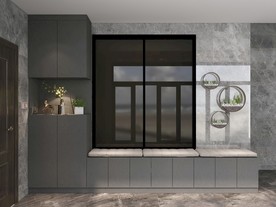 轻奢北欧风鞋柜