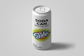 汽水易拉罐样机