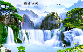 山水画 水墨山水画 意境山水画