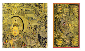 财神爷唐卡财宝天王