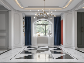 欧式餐厅背景墙