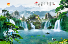 国画山水国画山水国画