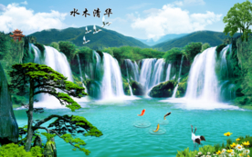 国画山水国画山水国画